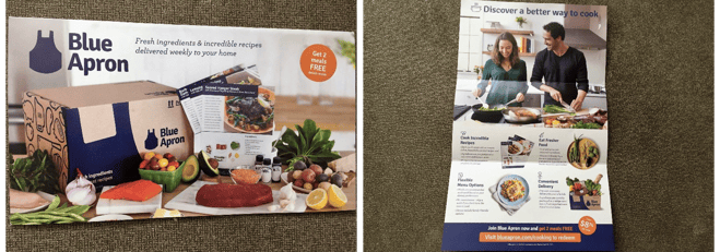 blue apron direct mail